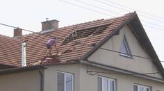 Vichřice na Brněnsku zdevastovala elektrárnu, lidem poničila domovy