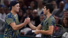 Z parťáků rivalové na Wimbledonu. Alcaraz a Rune zářili jako děti v deblu