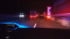 Divoká honička u Brna. Řidič ujížděl před policií na dálnici v protisměru