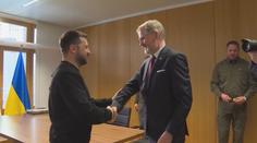 Česko přiblíží konec války, říká o podpoře Zelenskyj. Jednal s Fialou o další pomoci