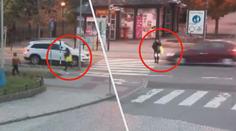 Hrozivé video z Břeclavi: Chodkyni srazilo auto na přechodu, kdo nese vinu?