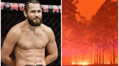 V kleci sám rozpoutal peklo. Teď chce Masvidal bojovat proti požárům
