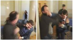 Poslanci se servali jako koně! V parlamentu tekla krev. VIDEO