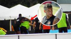 VIDEO: Neymarovi ruply nervy! Porval se spoluhráčem na tréninku