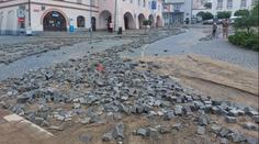 Bouře a voda decimovaly Týn nad Vltavou. Vážné škody na náměstí