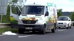 Čtyři lidé přepadli dodávku, ukradli dva miliony
