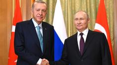 Chyba, nebo tajný kód? Putin a Erdogan se bavili o fotbalistovi pražské Sparty