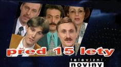 Televizní noviny před 15 lety: Bezdomovci mrznou, ve studiu je teplo