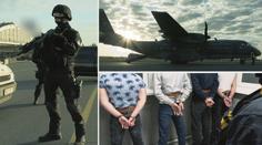 Samopaly, kukly a let do Moldavska! Policie ukázala záběry z unikátní akce