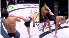 Knokaut jako z akčního filmu! UFC veterán trefil bradu kopem z otočky