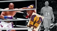 Legenda uctila legendu! Jones Jr. boxoval v rukavicích na počest Kobeho