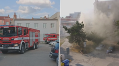 V Hodoníně vzplálo od fritézy bistro. Žena se nadýchala kouře, škoda sahá k milionu