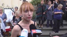 Medě Mládkové projevila úctu i Tatiana Dyková
