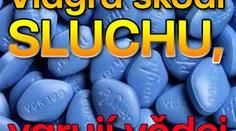 Viagra škodí sluchu, varují vědci