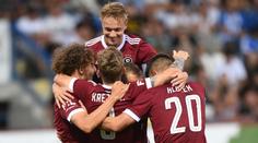Sparta rozdrtila Liberec, Gebre Selassie se vrátil s červenou kartou