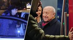 Dádo, takhle se to dělá! Felix s milenkou jeli z oslavy tramvají