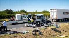 Tragické ráno na maďarské dálnici. Při dvou nehodách zemřelo osm cizinců