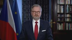 Projev premiéra Petra Fialy o ekonomické a politické situaci v zemi