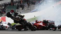 Grosjean sestřelil dva soupeře a vyfasoval stopku na příští závod