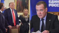 Evropa vyzývá k válce proti Rusku, tvrdí Medveděv. Naštvalo ho jednání v USA