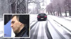 Zloděj "utíkal" ve sporťáku za 4,5 milionu. Na sněhu neměl šanci