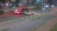 VIDEO: Záběry jako z akčního filmu. Řidič s autem letěl vzduchem několik metrů