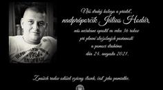 Július zemřel na D1, když pomáhal jiným. Zůstal po něm pětiletý syn