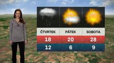 Deštníky a pláštěnky s sebou! Pršet bude celý den