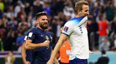 Francie díky vítězné trefě Girouda porazila Anglii. Harry Kane nedal penaltu