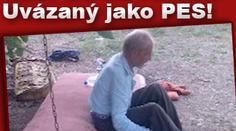 BESTIE: Slepého otce přivázali k řetězu jako psa!