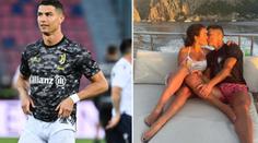Dovolená plná polibků. Cristiano si užívá po boku své božské paní