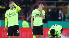Dortmund v německém poháru překvapivě padl s lídrem druhé ligy