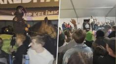 Fiasko na Majálesu: Pořadatel nevracel zálohy, dav rozháněli policisté na koních