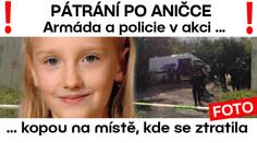 SLEDUJEME pátrání po Aničce: Tma přerušila snahu policie