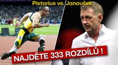 Roman Janoušek a Oskar Pistorius: Najdete 333 rozdílů?!