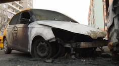 Taxislužbě shořelo třetí auto! Tady už jde o život, tvrdí majitel