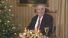 PŘÍMÝ PŘENOS: Prezident Miloš Zeman pronáší vánoční poselství