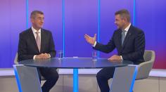 Vzájemné vztahy, V4, euro: Babiš a Pellegrini debatovali na TV Nova