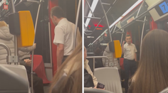 VIDEO: Řidič v tramvaji sprostě napadl ukrajinskou rodinu. Nemáš právo tu být, řval