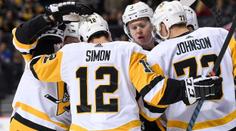 Simon za Pittsburgh konečně skóroval! Trefili se i Radil a Frolík