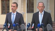 Prezident Pavel souhlasil se jmenováním Vlčka a Kulhánka novými ministry