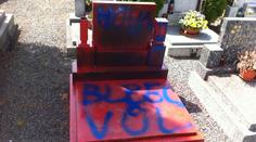 Posprejovaný HROB NEPATŘÍ JOSEFU RYCHTÁŘOVI! Vandal se šeredně spletl