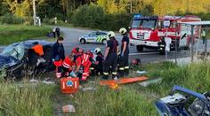 Tragická nehoda na Vimpersku: Mladý muž zemřel, druhý je zraněný