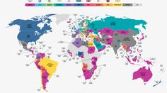 MAPA: Nejoblíběnější auta všech zemí světa. Oktávka překvapila