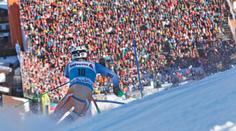 Vteřina hrůzy! Kristoffersen se jen zázrakem nesrazil s pořadatelem