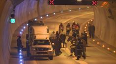 Uprchlí a splašení koně v tunelu v Brně zastavili dopravu