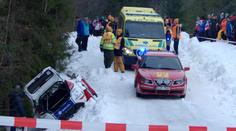 Auto při rallye smetlo českého fotografa! Letěl několik metrů