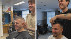 VIDEO: Barber rozesmívá zákazníky. Dělá něco, co by od něj ani ve snu nečekali