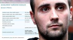 Atentátník Vondrouš dluží téměř 100 000 Kč. Víme, za co!