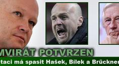 Potvrzeno: Reprezentaci povede Hašek, pomůže mu Brückner